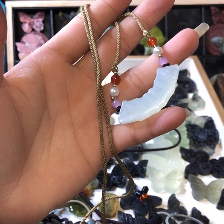 岫玉未镶嵌岫玉挂件
