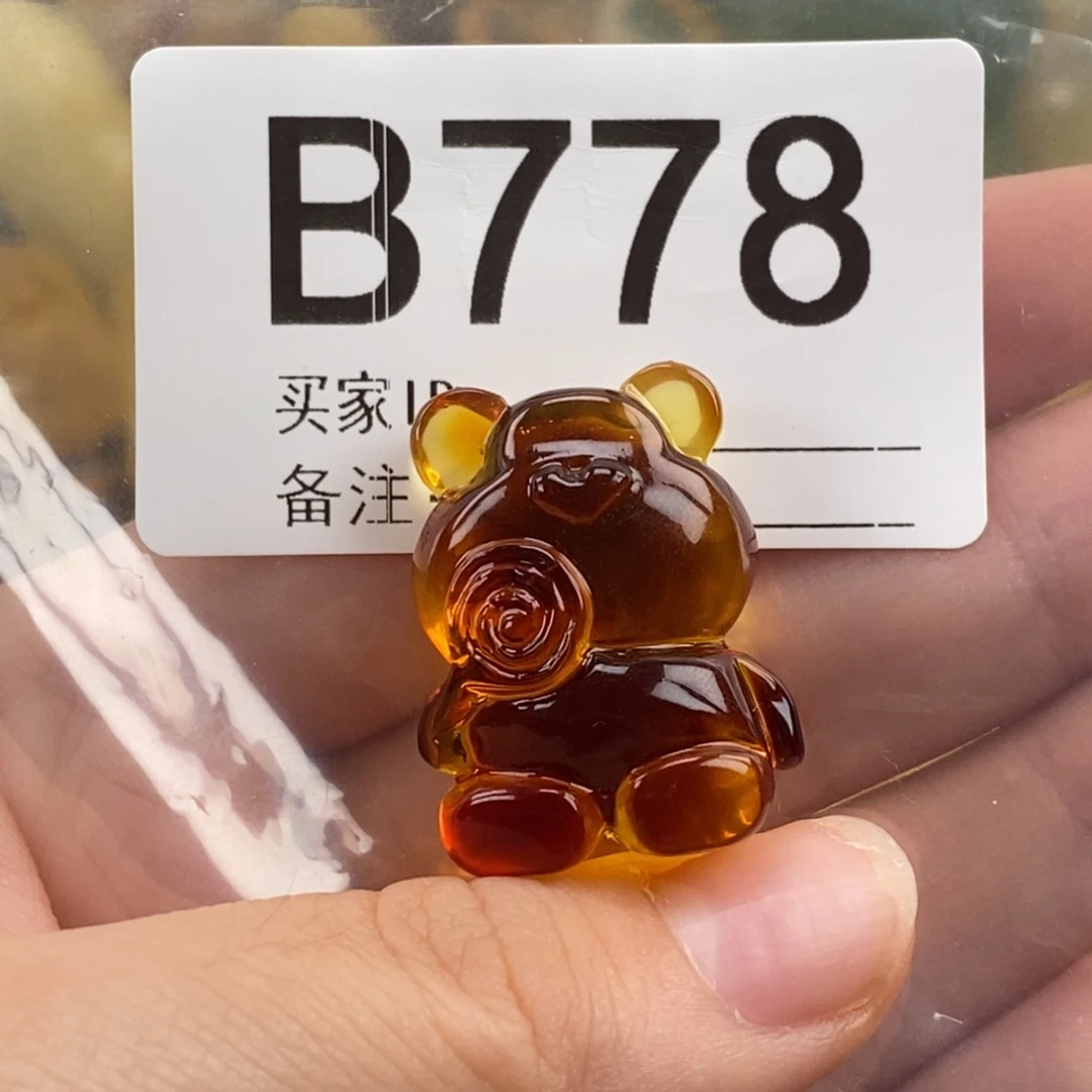 琥珀未镶嵌珠宝奇石