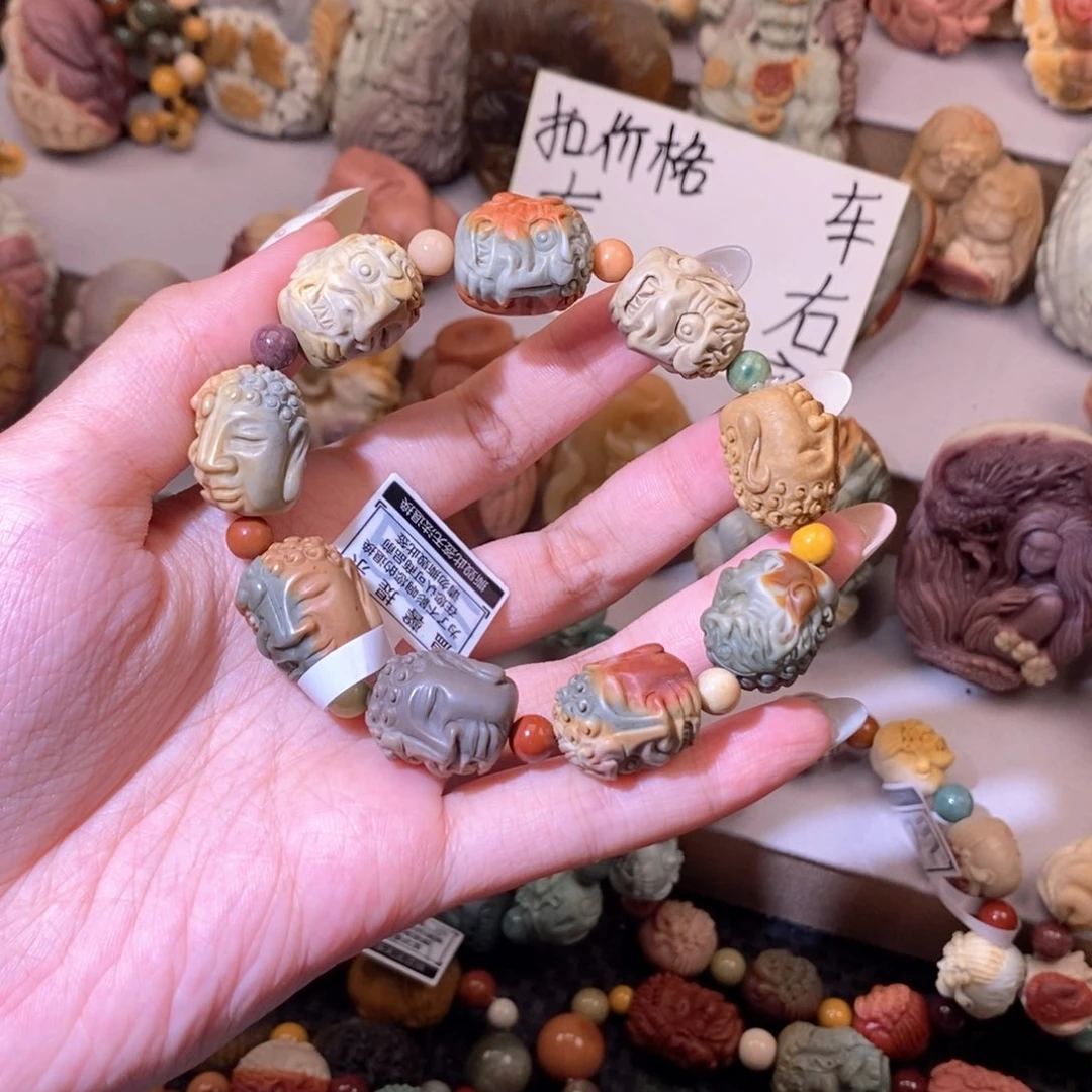 石英质玉（阿拉善玉）未镶嵌手链