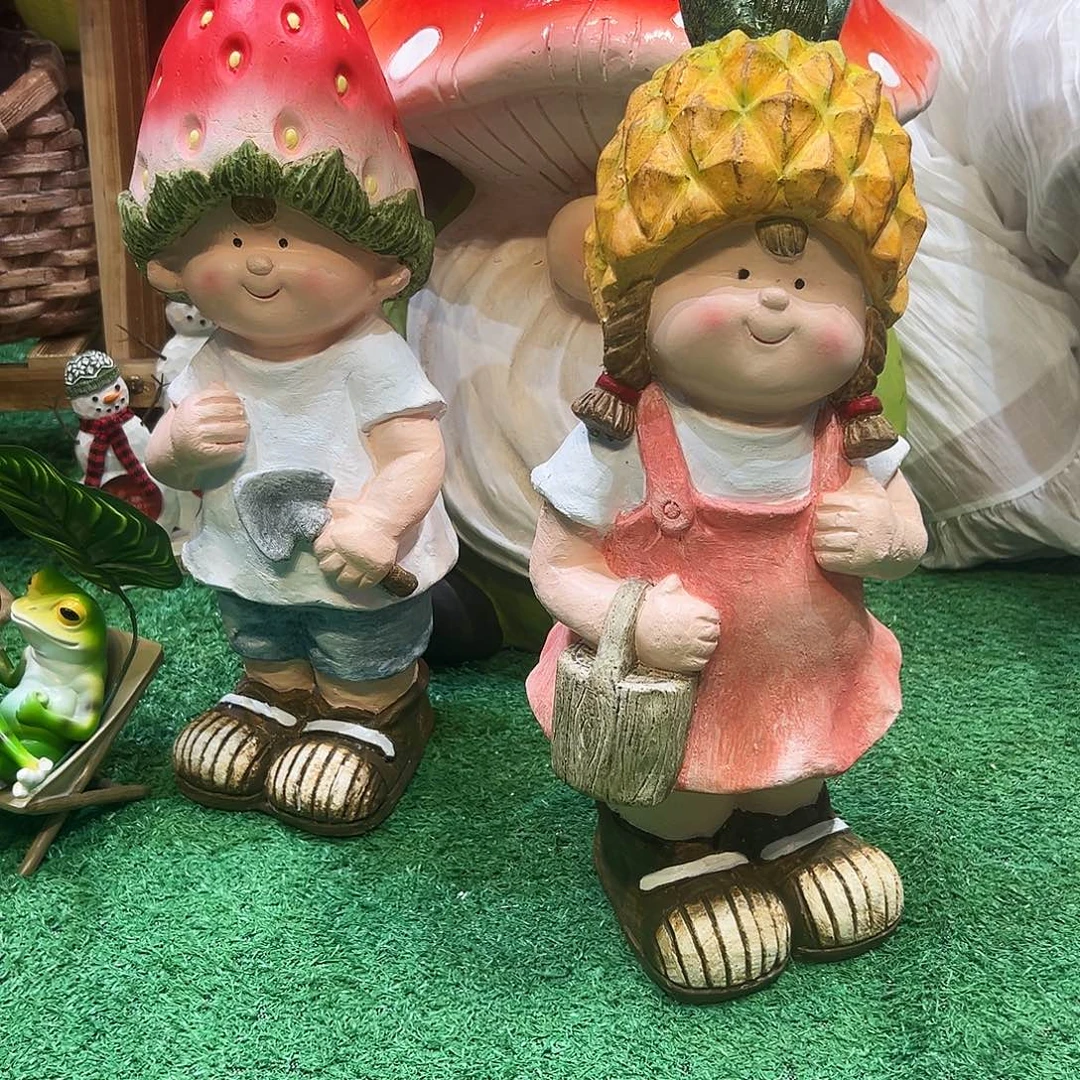 花园摆件红红火火