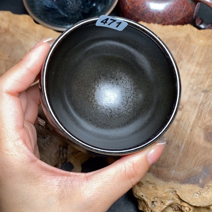 茶盏建窑建盏主人杯471
