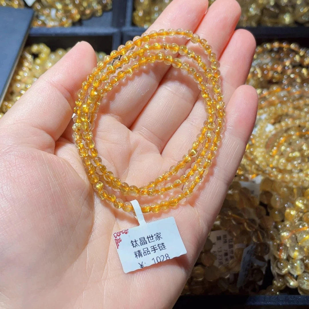 水晶手链未镶嵌南*天然水晶手链