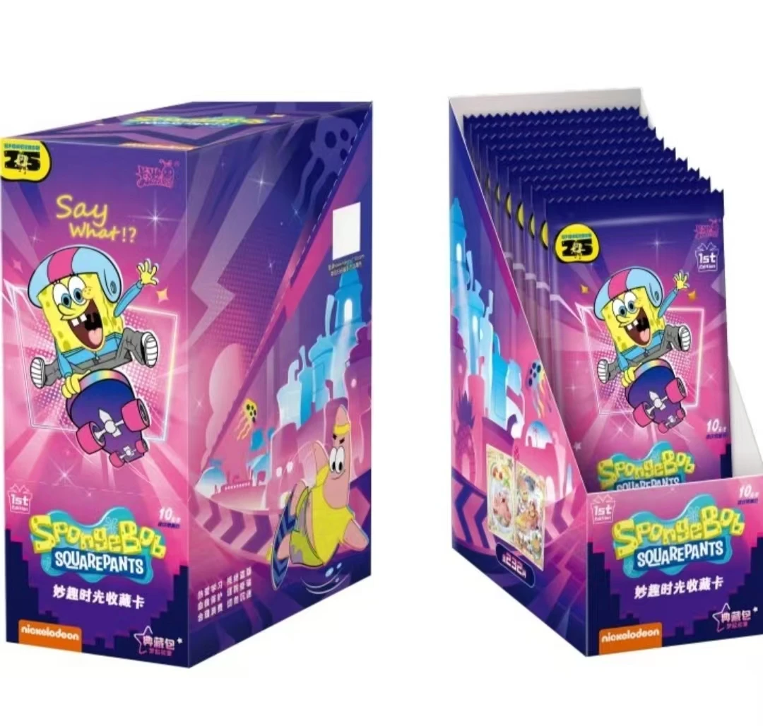 【幽灵海盗船】卡游 海绵宝宝妙趣时光典藏包卡牌盲盒（代拆）