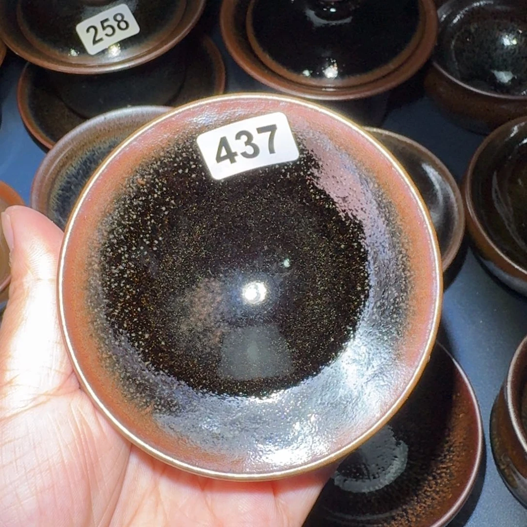 小雨茶盏手工柴烧