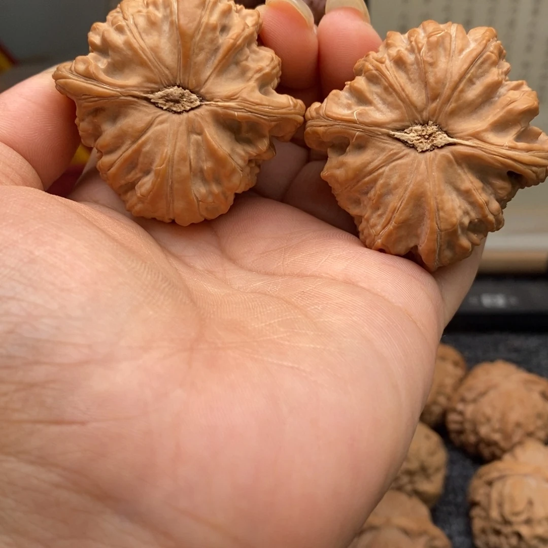 文玩核桃把件46白狮子