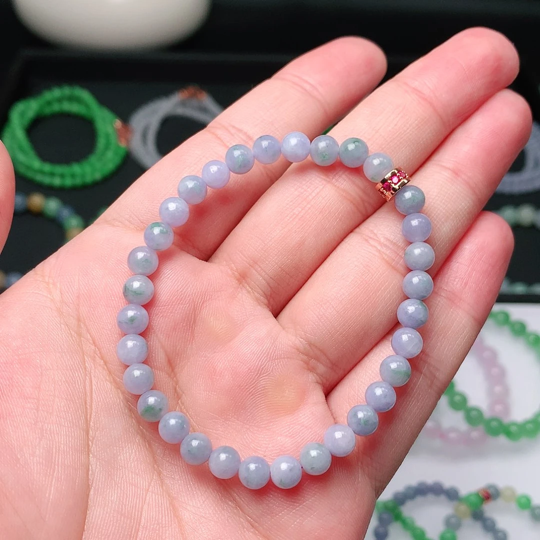 翡翠手链未镶嵌用****5翡翠