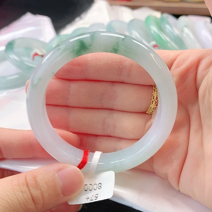 未镶嵌手镯翡翠缅甸A货翡翠手镯