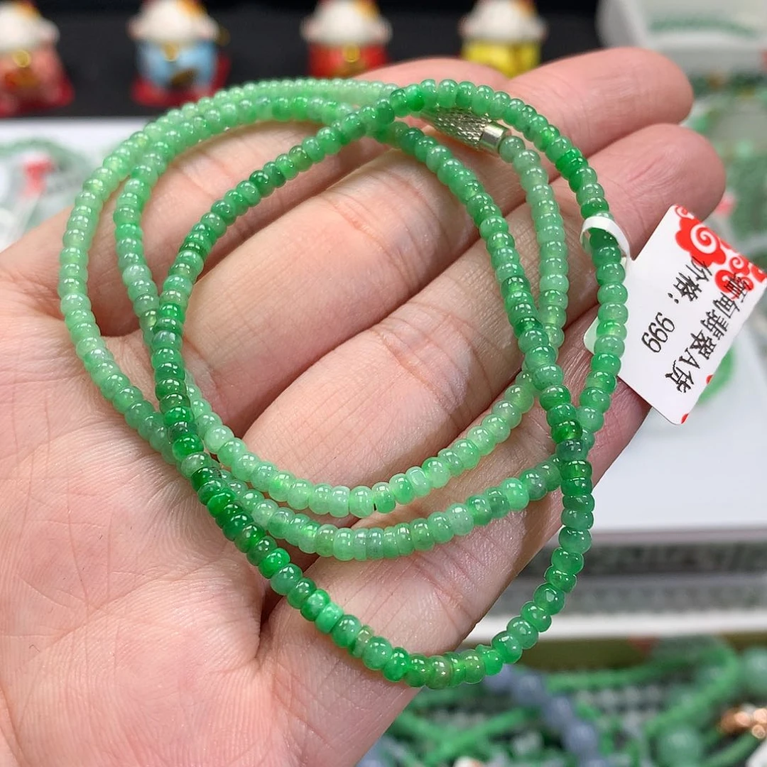 翡翠手链未镶嵌翡翠