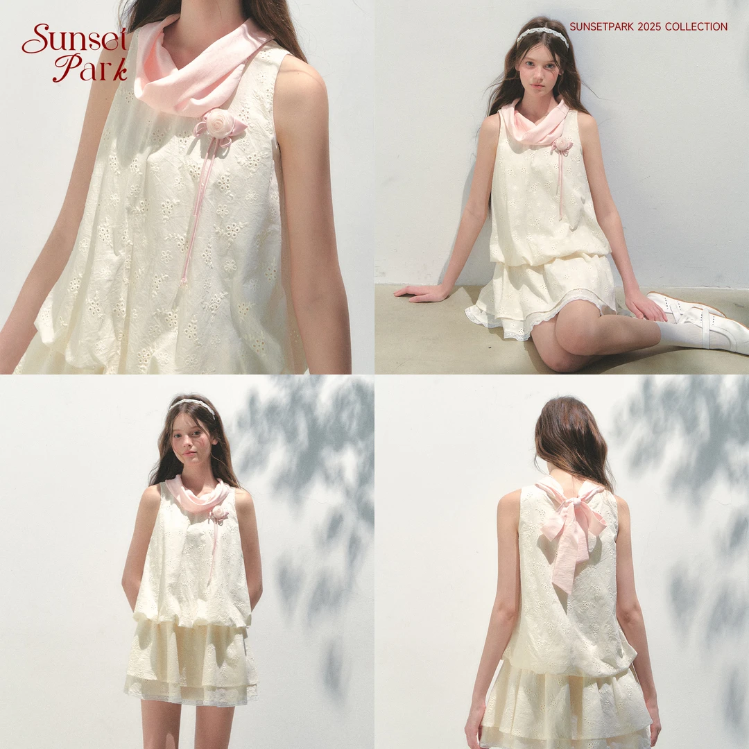 SunsetPark【5/16 20点】花苞泡泡连衣裙
