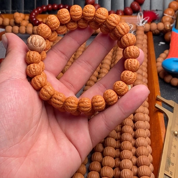 猴头核桃手串八棱