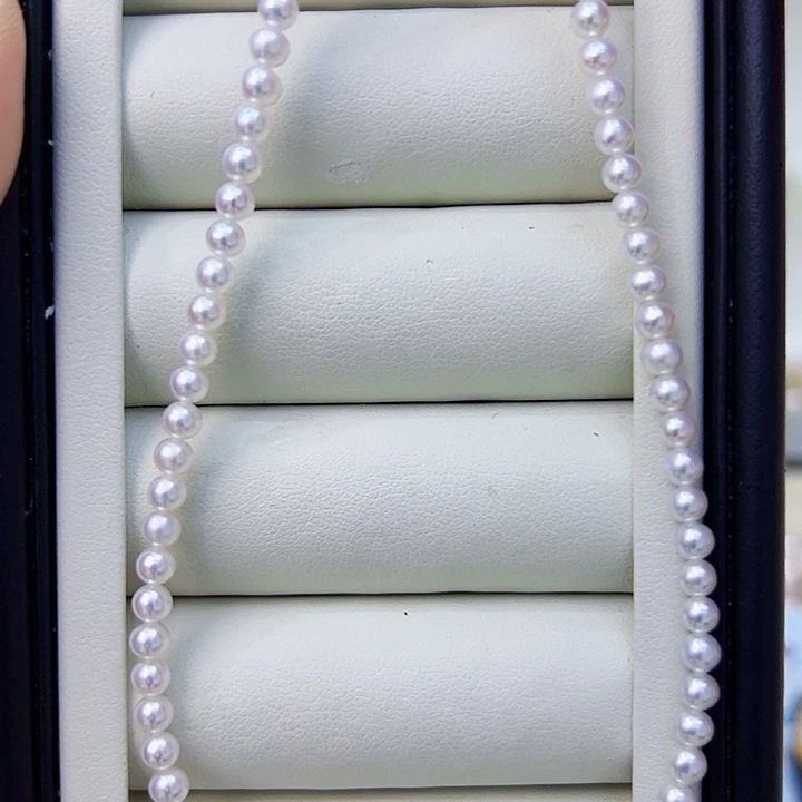 淡水珍珠颈饰银S925镶嵌