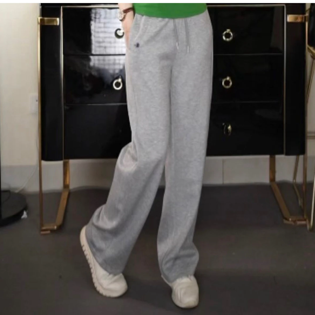 【柔柔推荐】初秋新款直筒春秋百搭通勤气质休闲裤7011