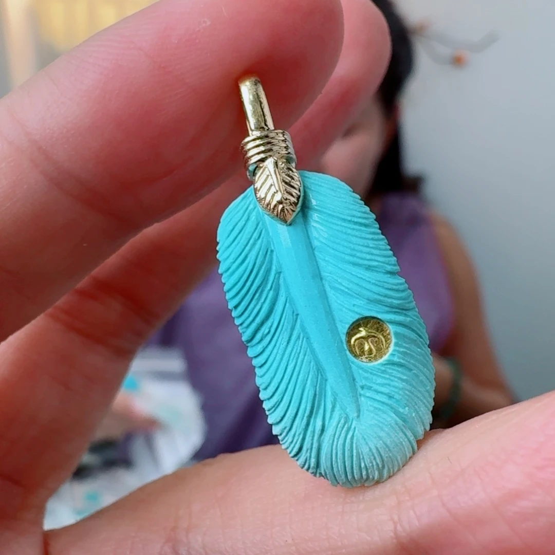 未镶嵌绿松石珠宝奇石