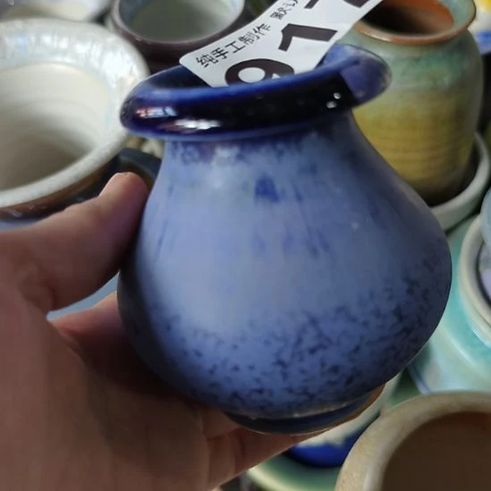 景德镇手工高温陶瓷：内4.5口高8