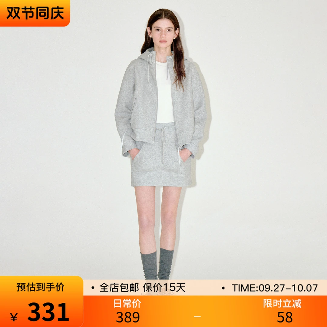 9.27上新 连帽拉链卫衣套装FD25T003