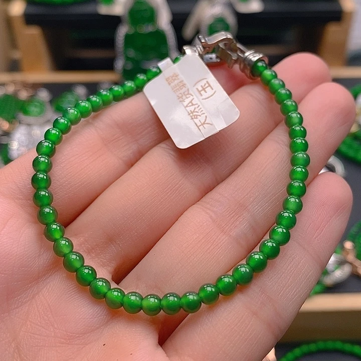 颈饰未镶嵌翡翠翡翠手链