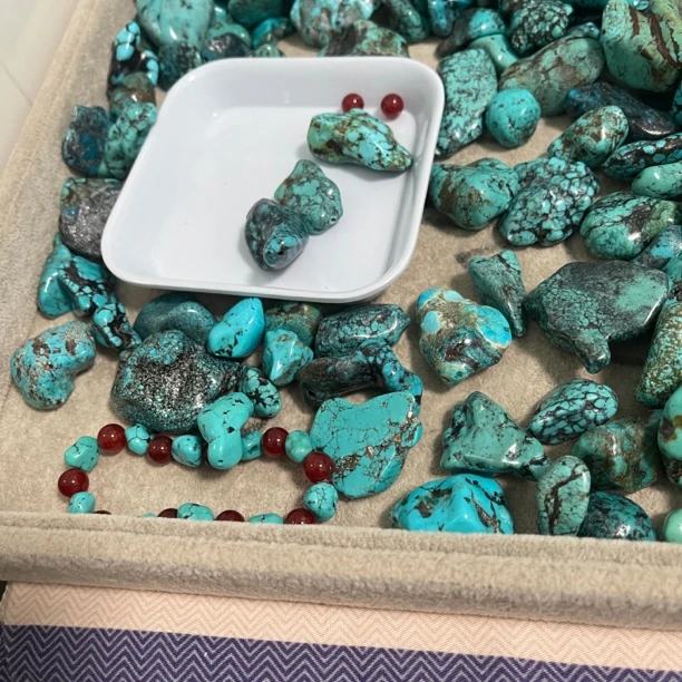 各类天然石材珠串 手工DIY散珠配件