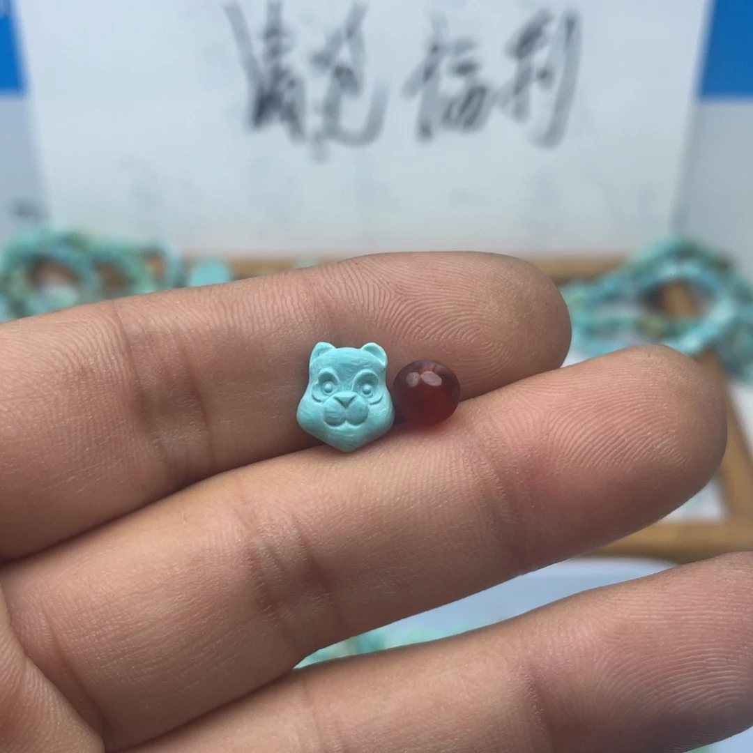 南红玛瑙未镶嵌颈饰105