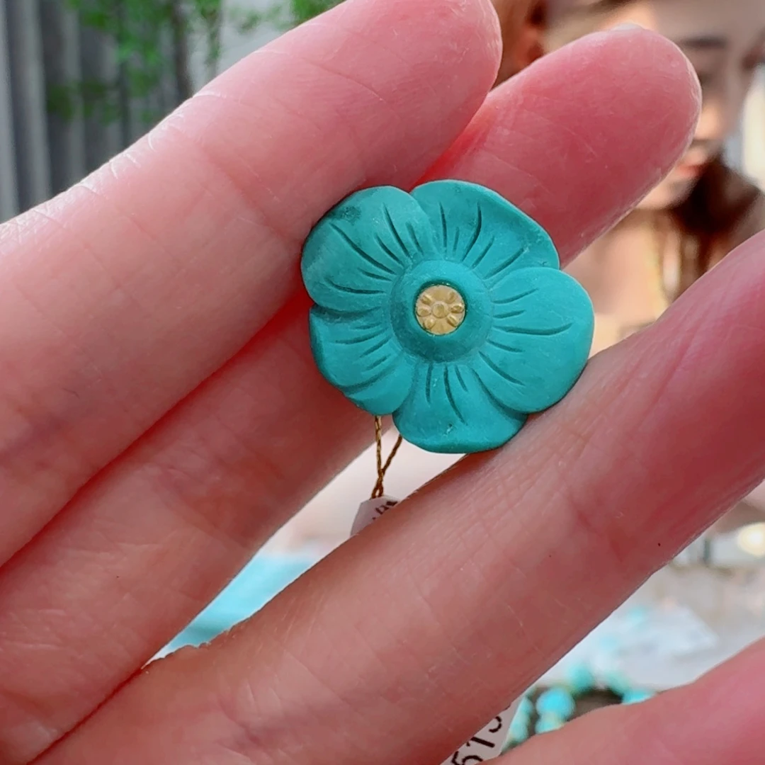 未镶嵌绿松石珠宝奇石