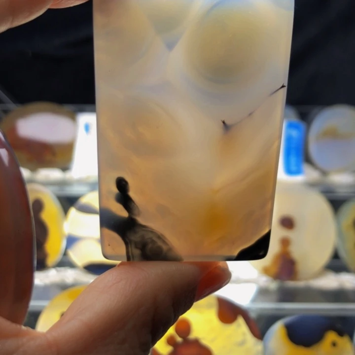 合金玛瑙/玉髓珠宝奇石55