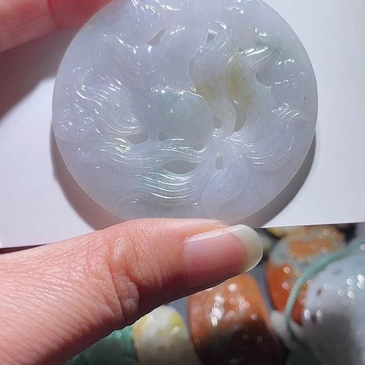 颈饰未镶嵌翡翠天