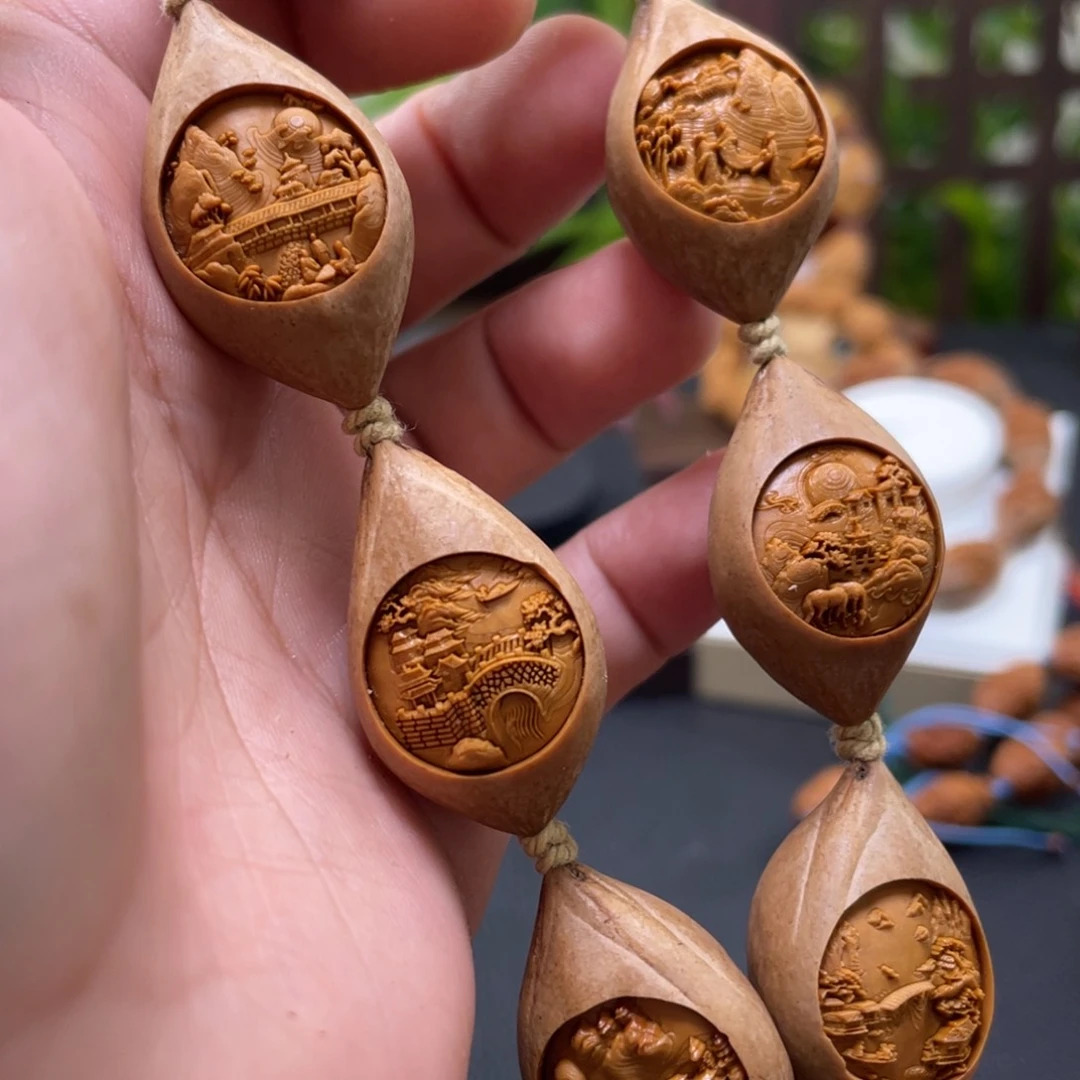 橄榄核吊坠橄榄核