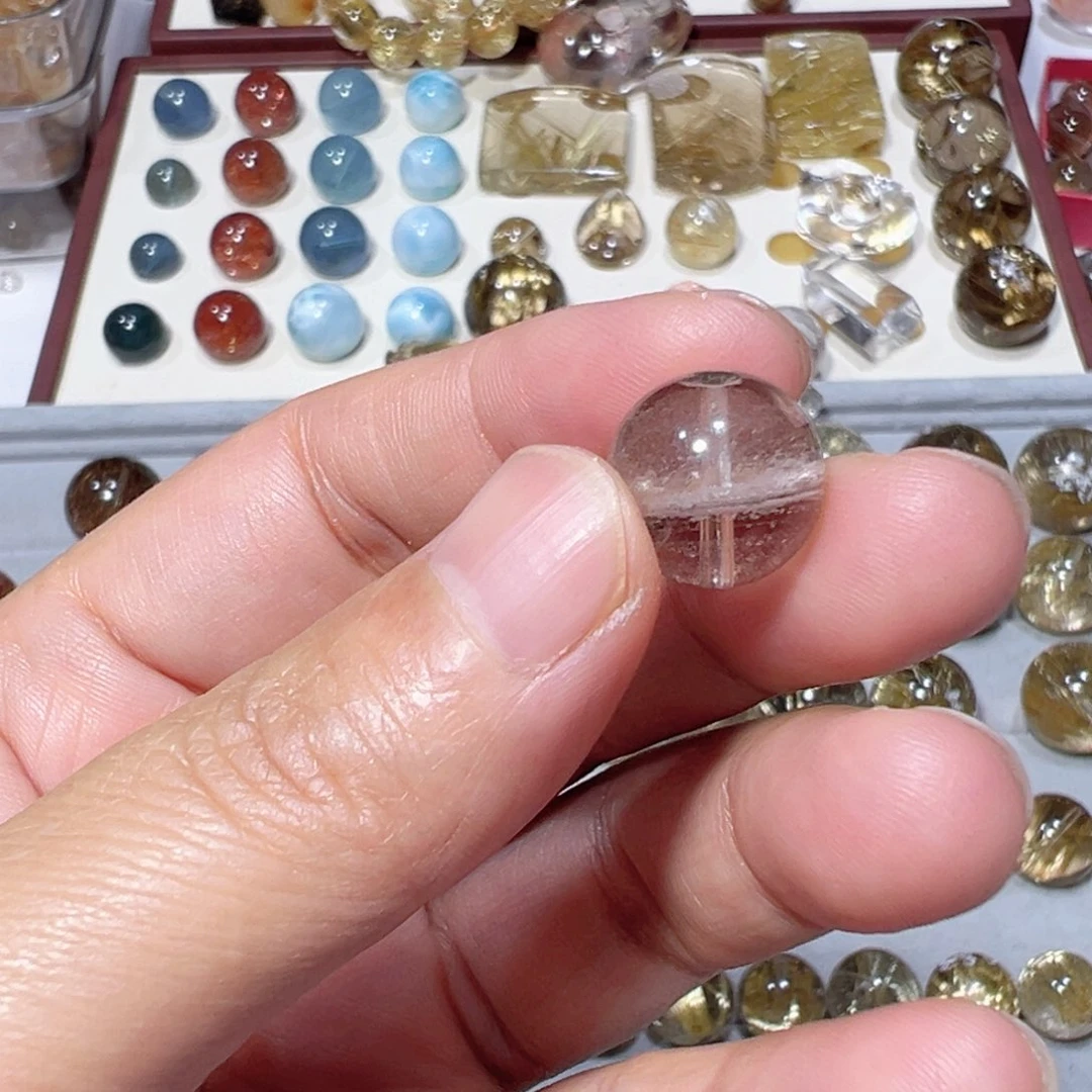 水晶颈饰未镶嵌天然水晶