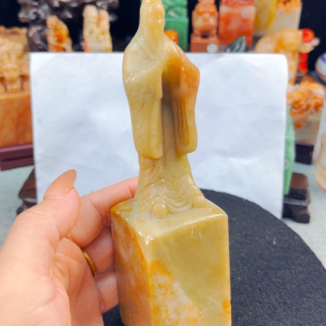 与***行寿山石捡漏瑕疵品