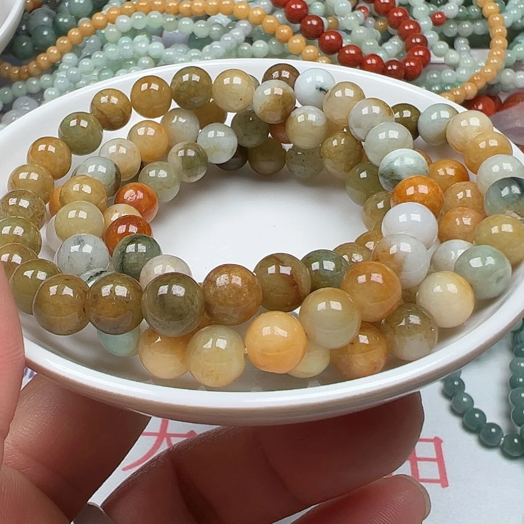 翡翠手链未镶嵌默*货主老华