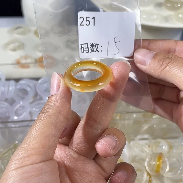 未镶嵌戒指玛瑙/玉髓251