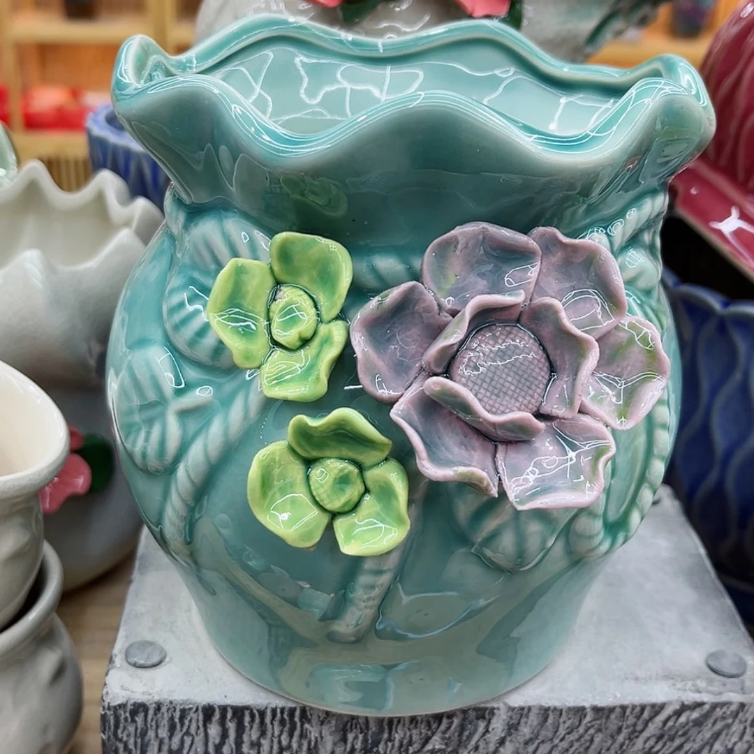 【闪购商品】陶瓷花盆