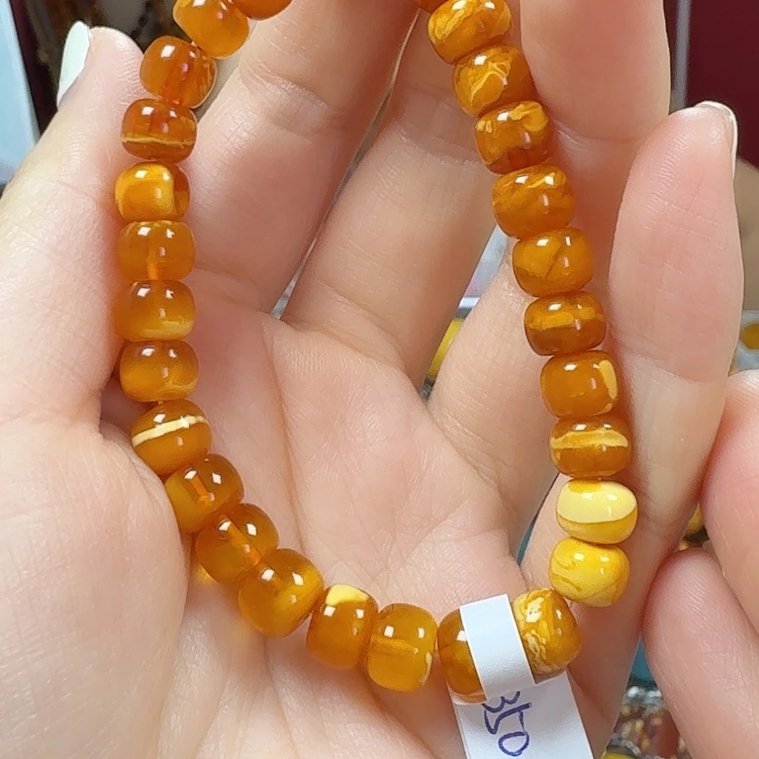 手链蜜蜡未镶嵌手串