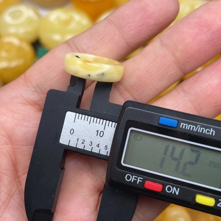 裸石蜜蜡未镶嵌蜜蜡跑环