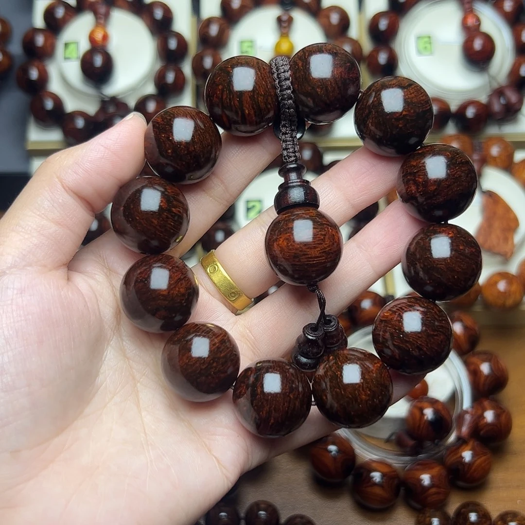 花梨木类2.0黄花梨手串