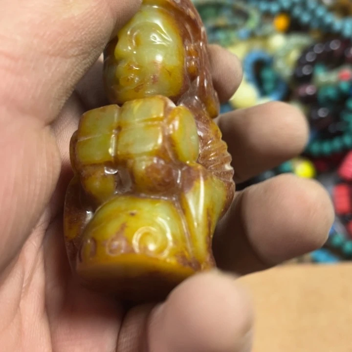 未镶嵌和田玉（糖玉）挂件