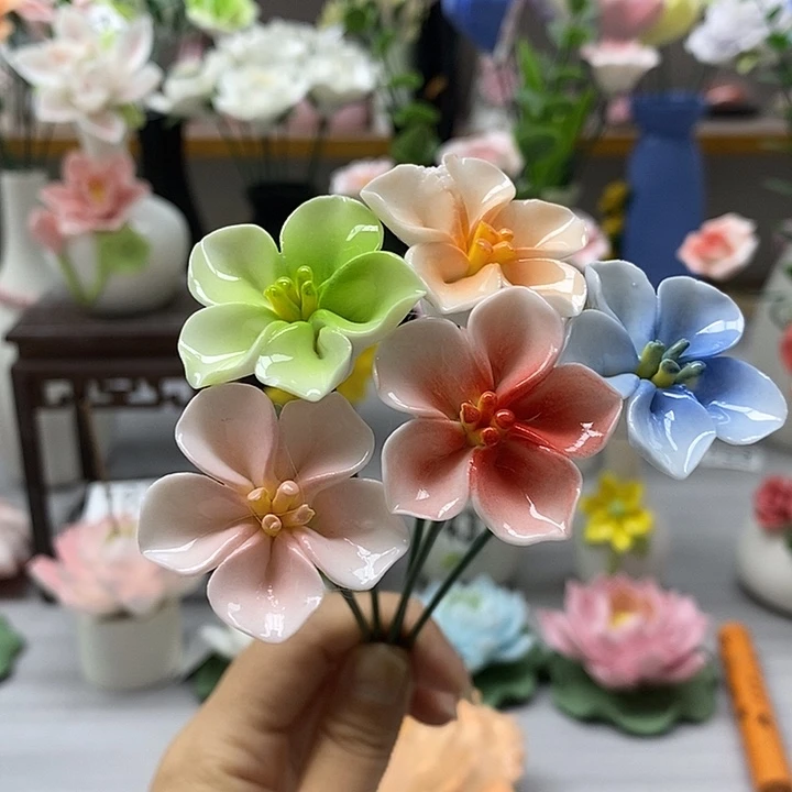 陶瓷陶瓷材料樱花