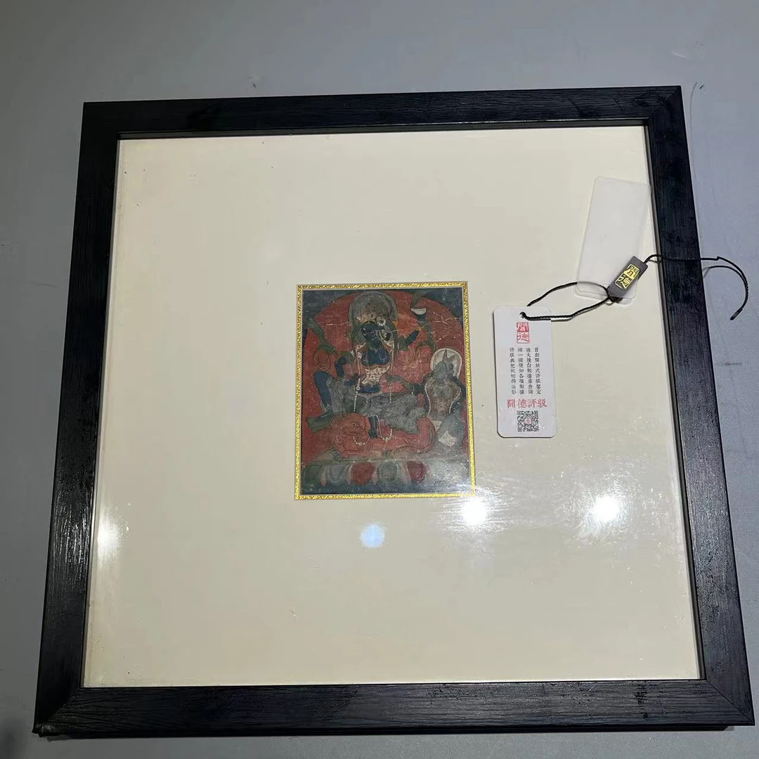 无品牌【藏传】布上手绘扎卡唐卡