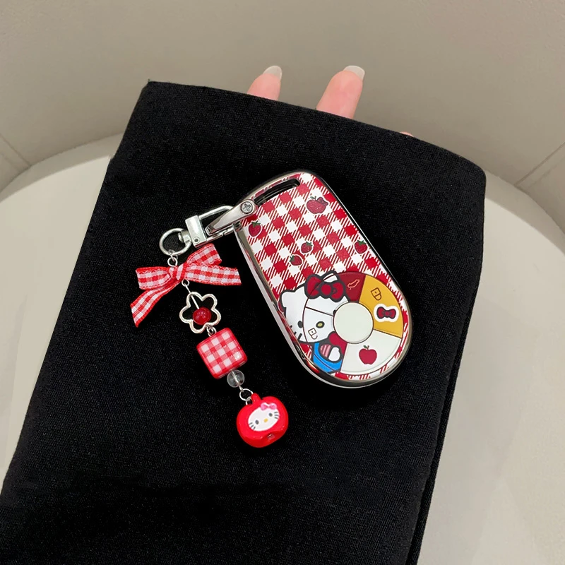 酷车坊欧拉好猫钥匙套黑猫白猫闪电猫gt高级芭蕾猫长城汽车壳扣女