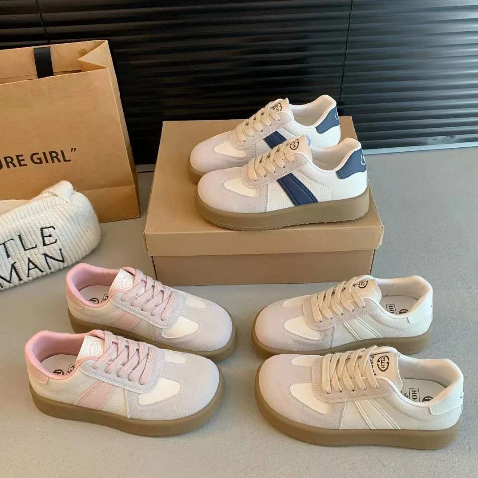 2025新款厚底经典休闲板鞋百搭软底