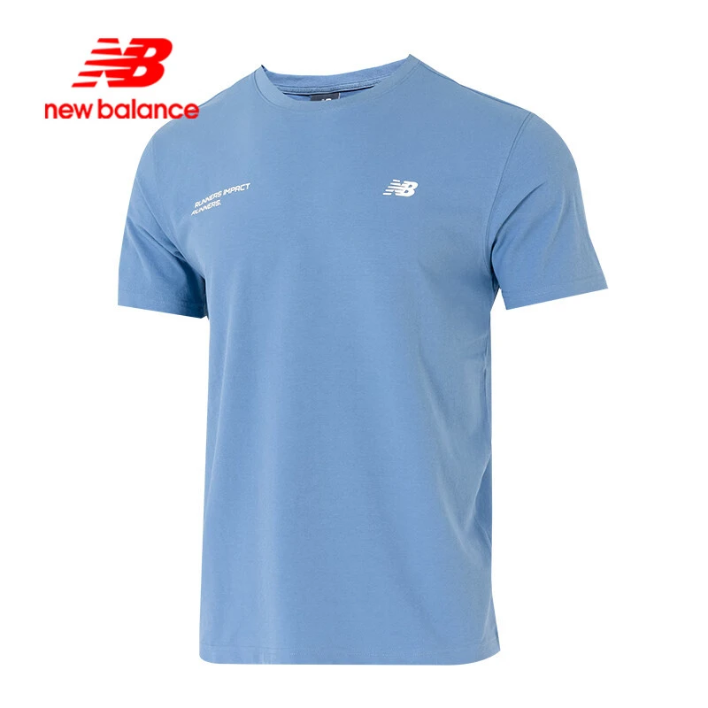 New Balance NB男装2025夏季新款运动休闲圆领短袖T恤NEF29271LBL