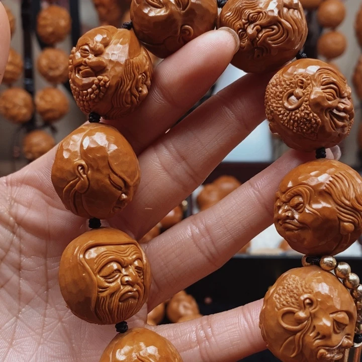 橄榄核手串/手链钻石面罗汉2.5