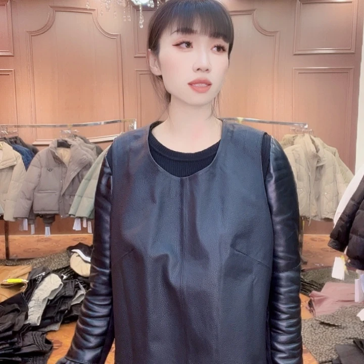 120……130斤皮连衣裙