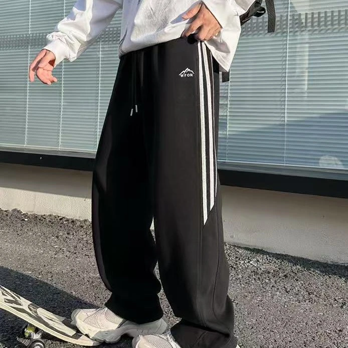 2025运动裤品牌直筒裤青少年秋季新款潮牌运动裤