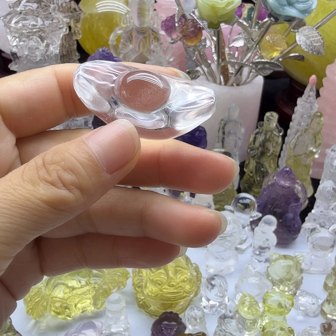 水晶珠宝半成品未镶嵌