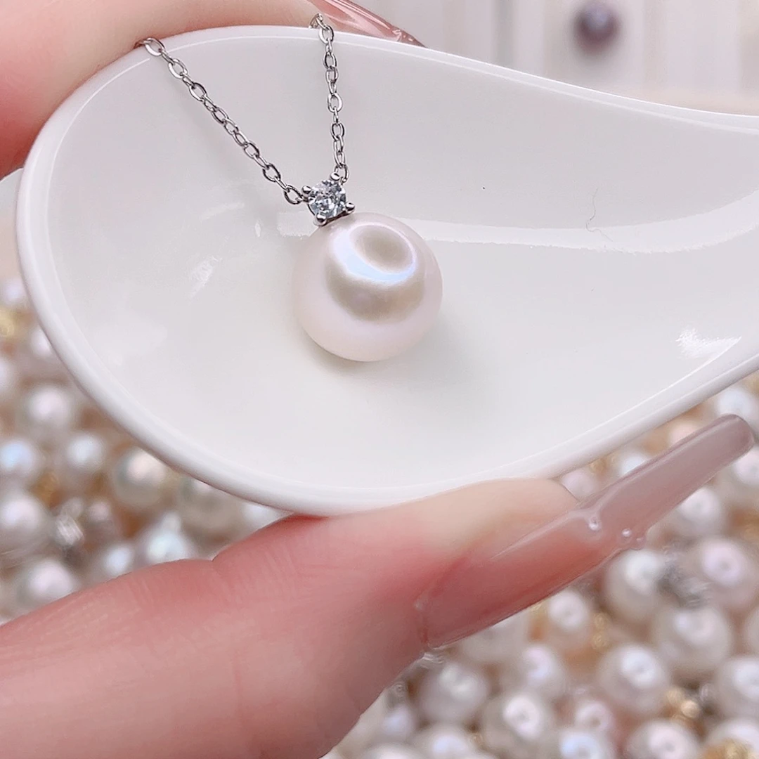 淡水珍珠吊坠(赠链)未镶嵌