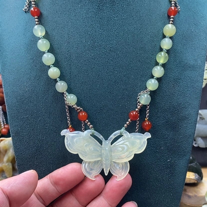 【闪购商品】蛇纹石玉吊坠未镶嵌