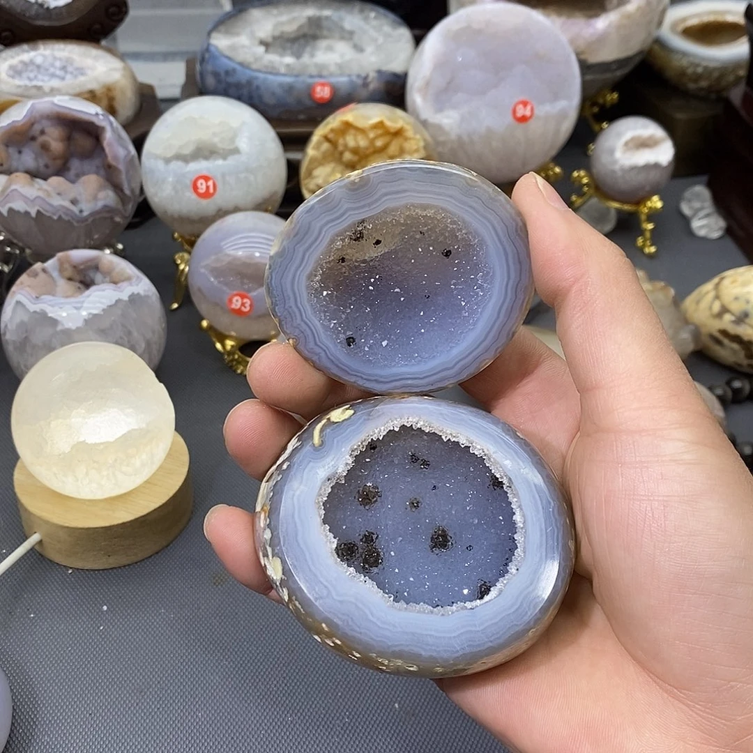 摆件紫晶未镶嵌聚宝盆