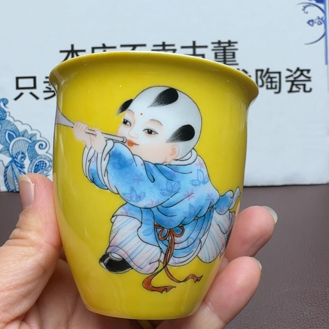 景德镇手工手绘展示