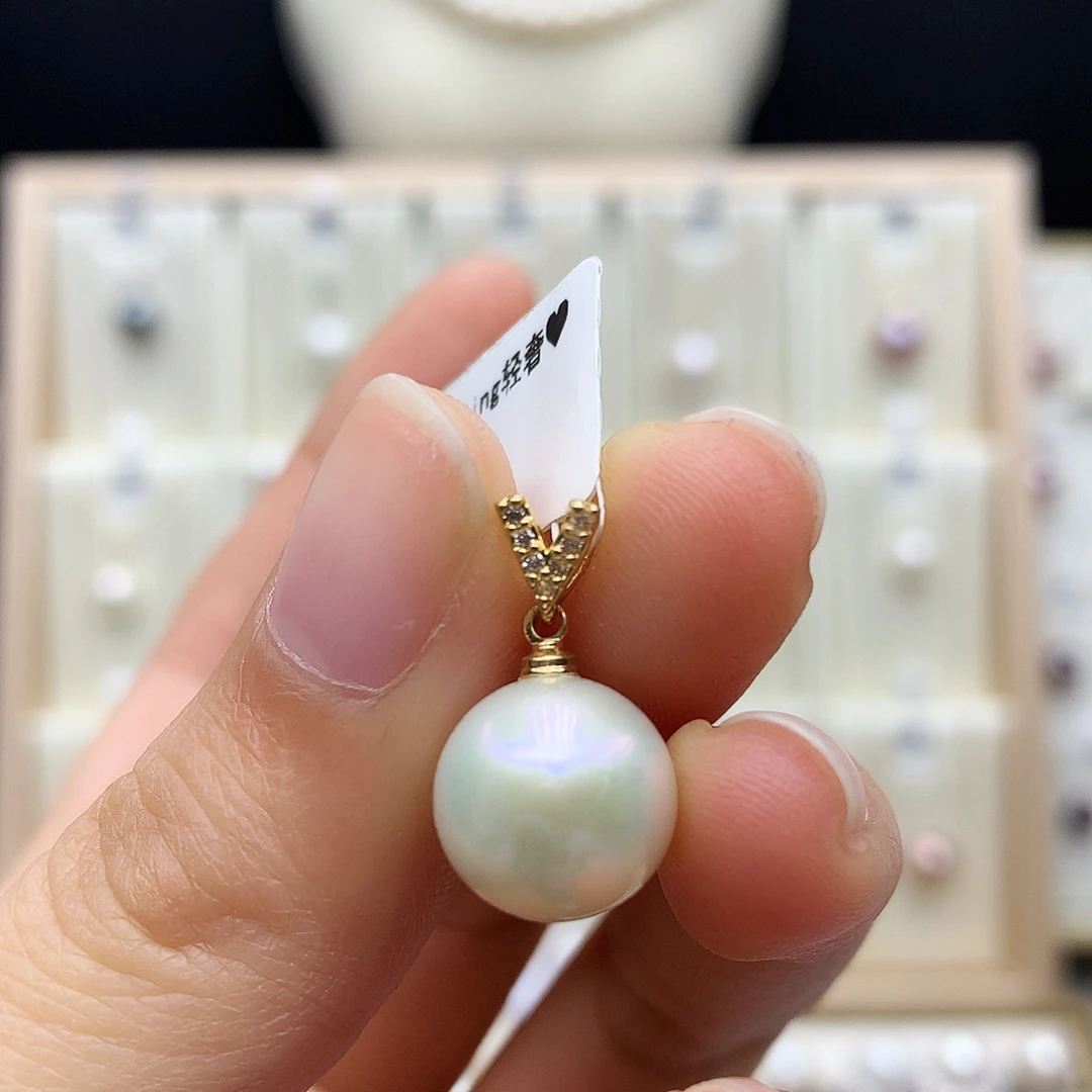 合金淡水珍珠颈饰