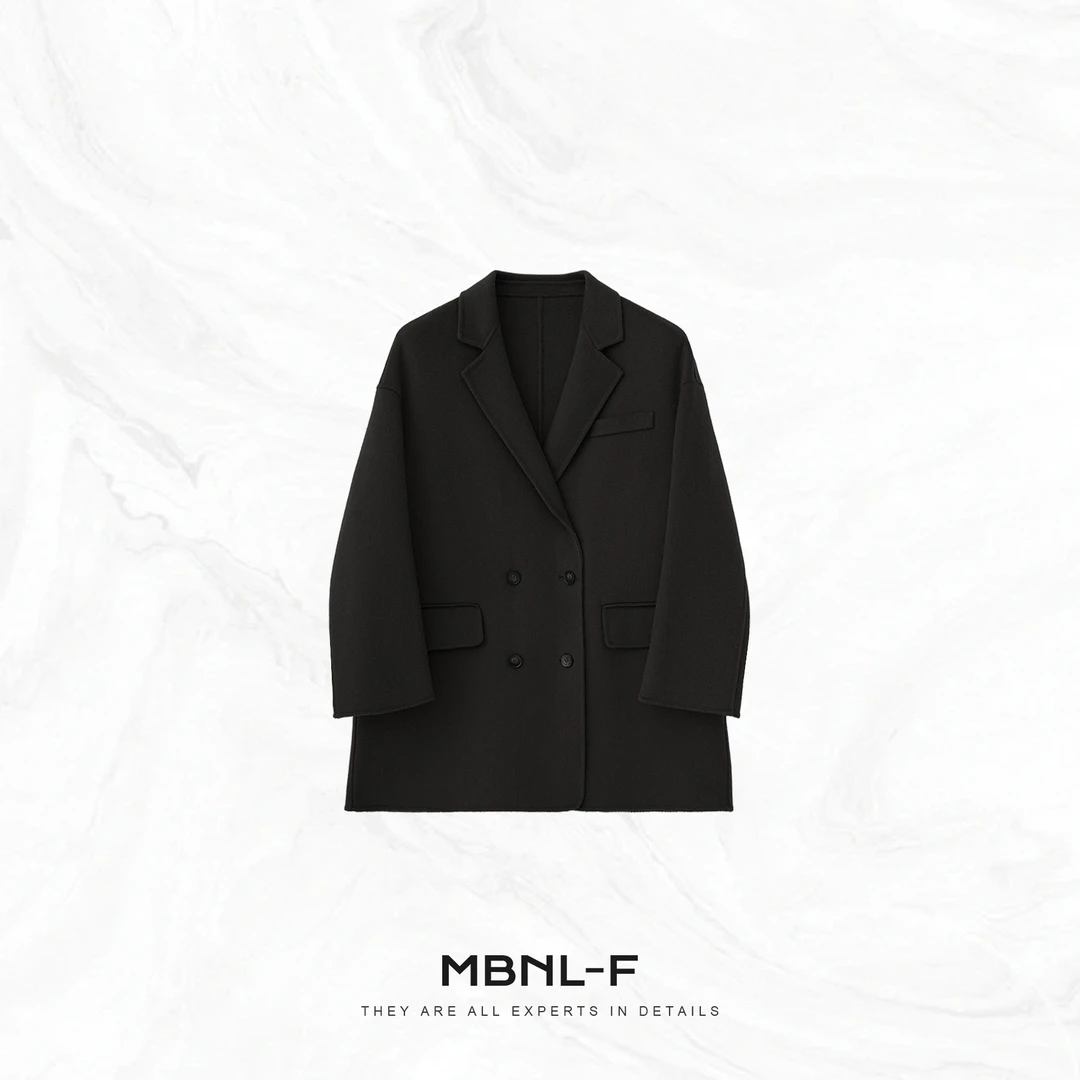 MBNL-F "英伦老钱" 重工100%绵羊毛经典西装大衣 秦磊XM-XWT5652